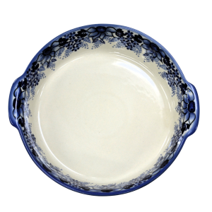 Półmisek ceramiczny okrągły z uszami (A525 D118)             