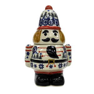 Nutcracker Soldier container with lid (A520 D85)                 