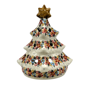 Ceramic Christmas tree lantern (A526 D52)       