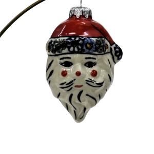 Ceramic Christmas ornament SANTA (A317 D7)       