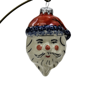 Ceramic Christmas ornament SANTA (A317 D105)            