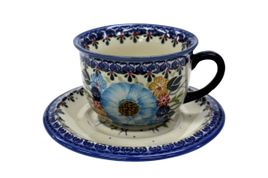 Cup and saucer (A44 D61)          