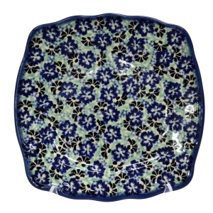  Square dessert plate (A131 D87)  