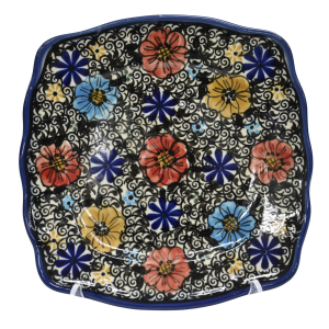  Square dessert plate (A131 D66) 