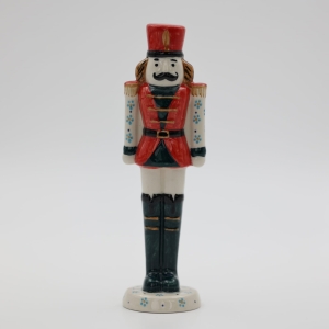 Nutcracker ceramic figurine 21.5 cm (A522 D102)       