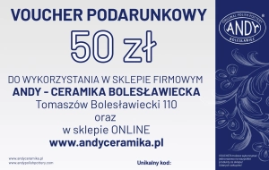 Gift voucher / Gift voucher PLN 50