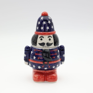 Nutcracker Soldier container with lid (A520 D46)          