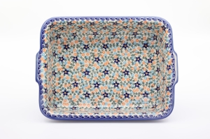 Ovenproof dish with handles (A121 D83) 
