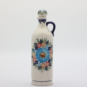 Ceramic bottle with cork large 0,8l (A67 D61) 