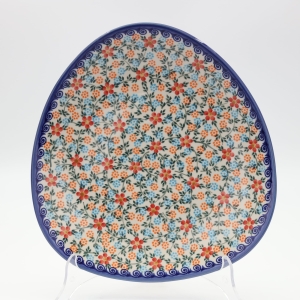 Talerz obiadowy półmisek Trójkąt 29,5 cm (A512 D54) 