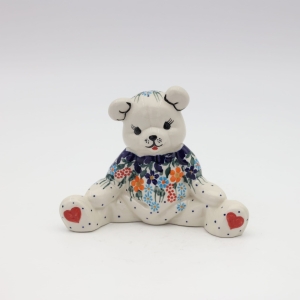 Ceramic teddy bear (A569 D23)