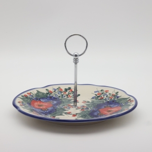 Large ceramic cake stand (A449 D12) 