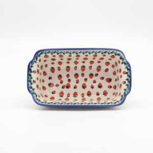 Forma ceramiczna z uszami do pieczenia chleba II (A181 D139)  
