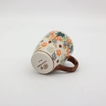 Mug BEL A38 D113 – hand-painted Bolesławiec pottery in a traditional pattern, practical and decorative for everyday use.