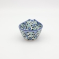 Ceramic colander / strainer A506 D134 – hand-painted Bolesławiec pottery, practical and decorative for draining pasta, vegetables, and fruits.