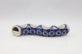 Decorative Bolesławiec candle holder A750 D108, beautiful addition to any interior.