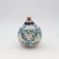 Each dove is carefully shaped from natural clay and hand-painted by skilled Bolesławiec artisans, making every piece truly one-of-a-kind.