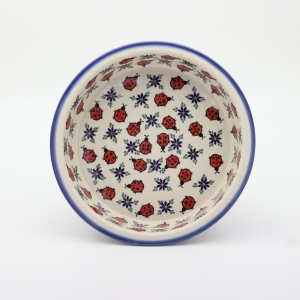 Round ceramic baking dish (A752 D18)     