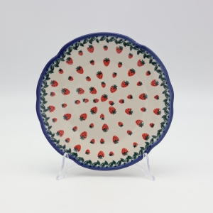 Talerz deserowy z reliefem 21,5 cm (A256 D139) 