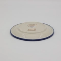 Bring the tradition of Bolesławiec craftsmanship to your home with a modern touch. The ANDY collection dessert plate (19 cm diameter) is a perfect blend of functionality and unique aesthetics.