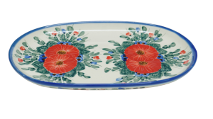 Platter oval medium (A245 D28)