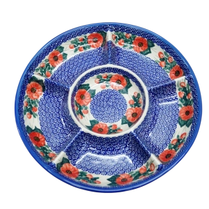 Round divided plate (A172 D15)