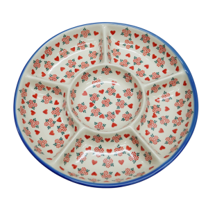 Round divided plate (A172 D88)