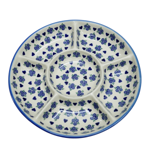 Round divided plate (A172 D89)
