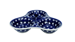 Triple serving tray (A365 D46)